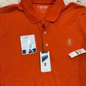 IZOD Golf Polo Shirt - Orange